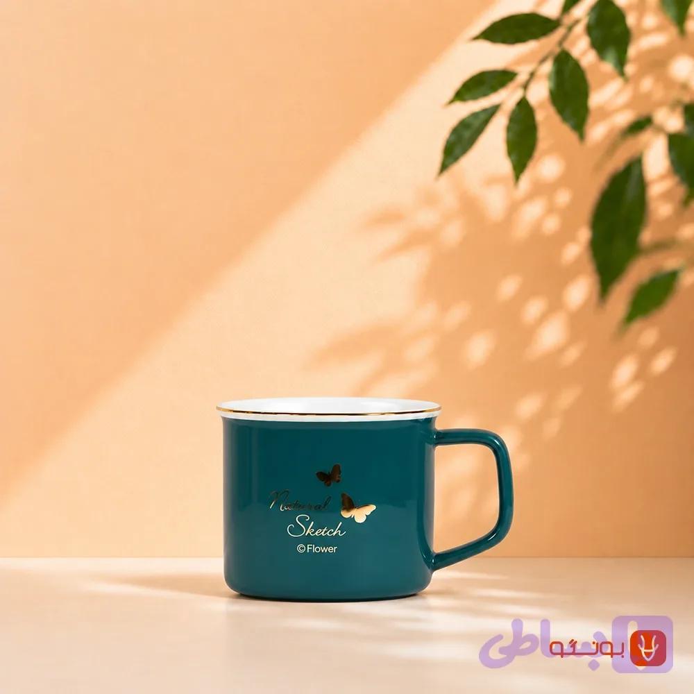 ماگ سرامیکی طرح FLOWER کد 0022