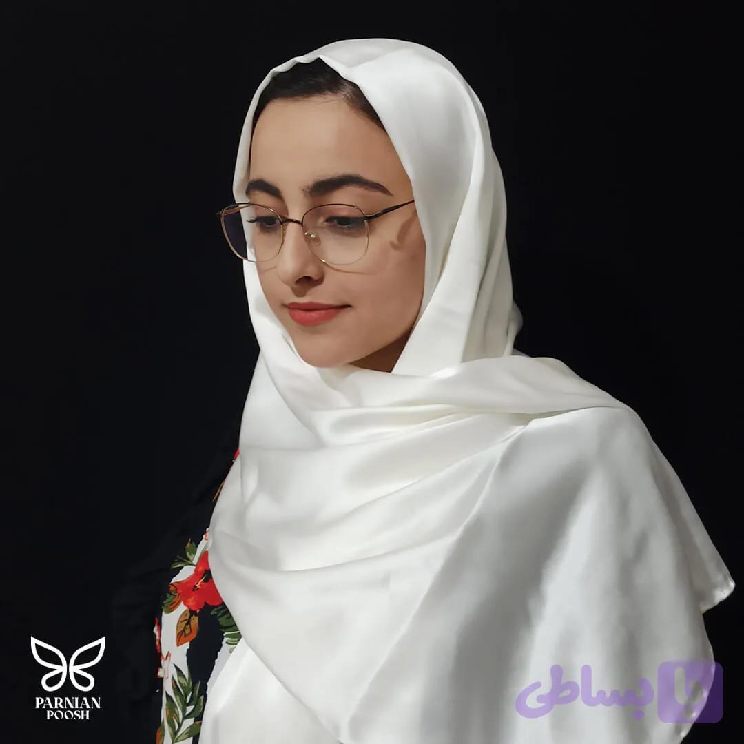 روسری ساده ابریشمی