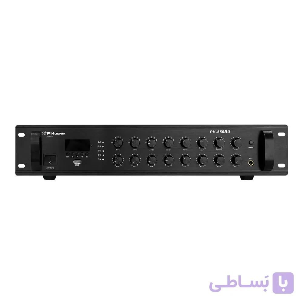 آمپلی فایر اهمی ولتی فونیکس Phoenix PH-550BU — تصویر 1