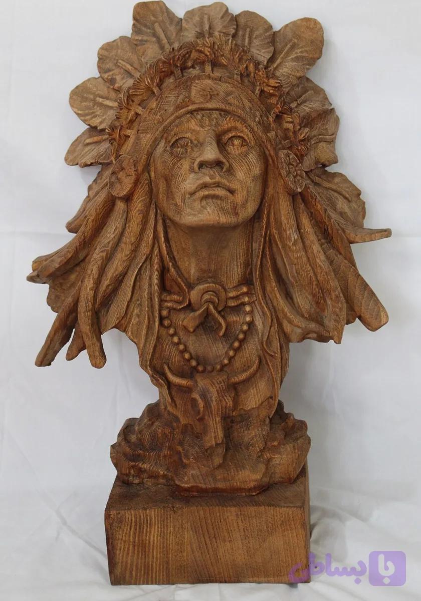 مجسمه سرخپوست