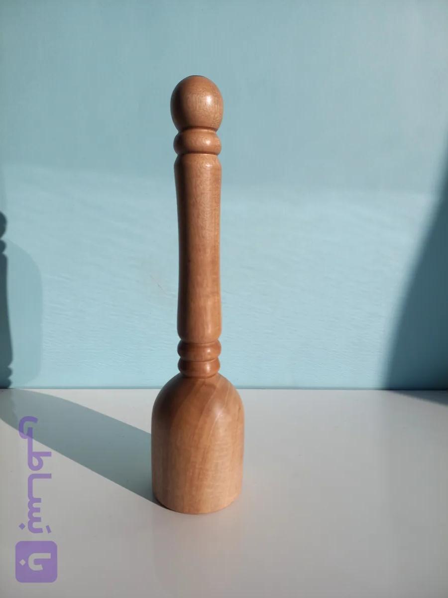گوشتکوب چوبی گردو پایه خراطی