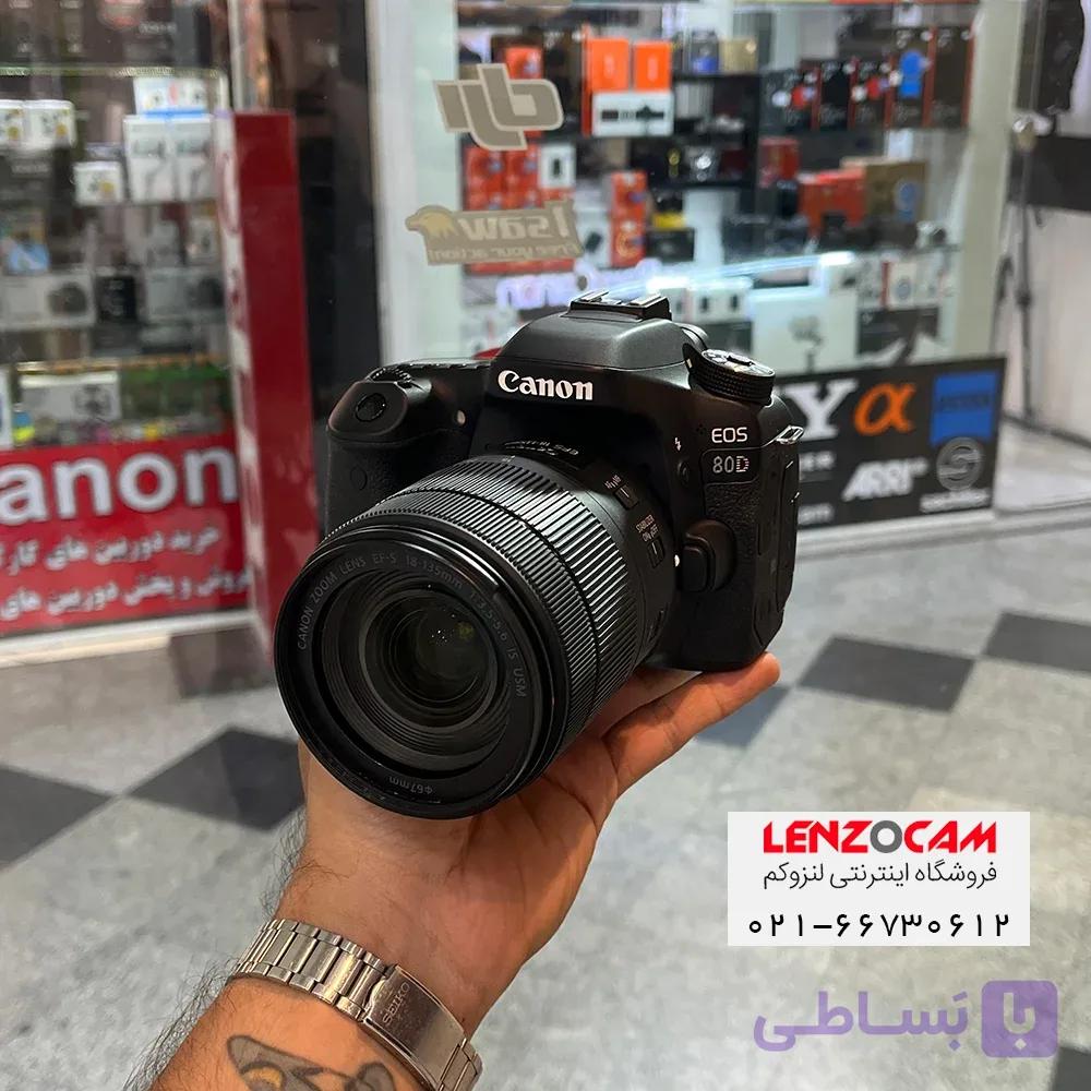 دوربین Canon 80D 18-135 usm — تصویر 1