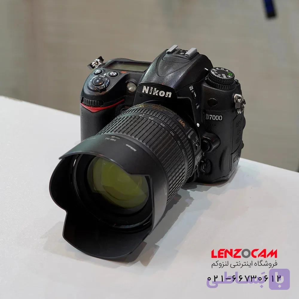 دوربین Nikon D7000 به همراه لنز 105-18 VR استوک — تصویر 1