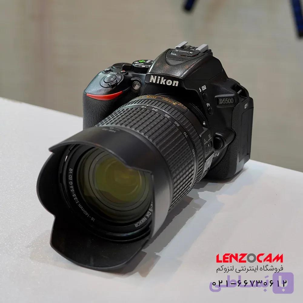 دوربین Nikon D5500 به همراه لنز 140-18 VR استوک
