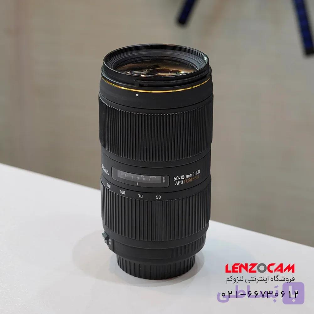 لنز سیگما Sigma 50-150 f2.8 استوک — تصویر 1
