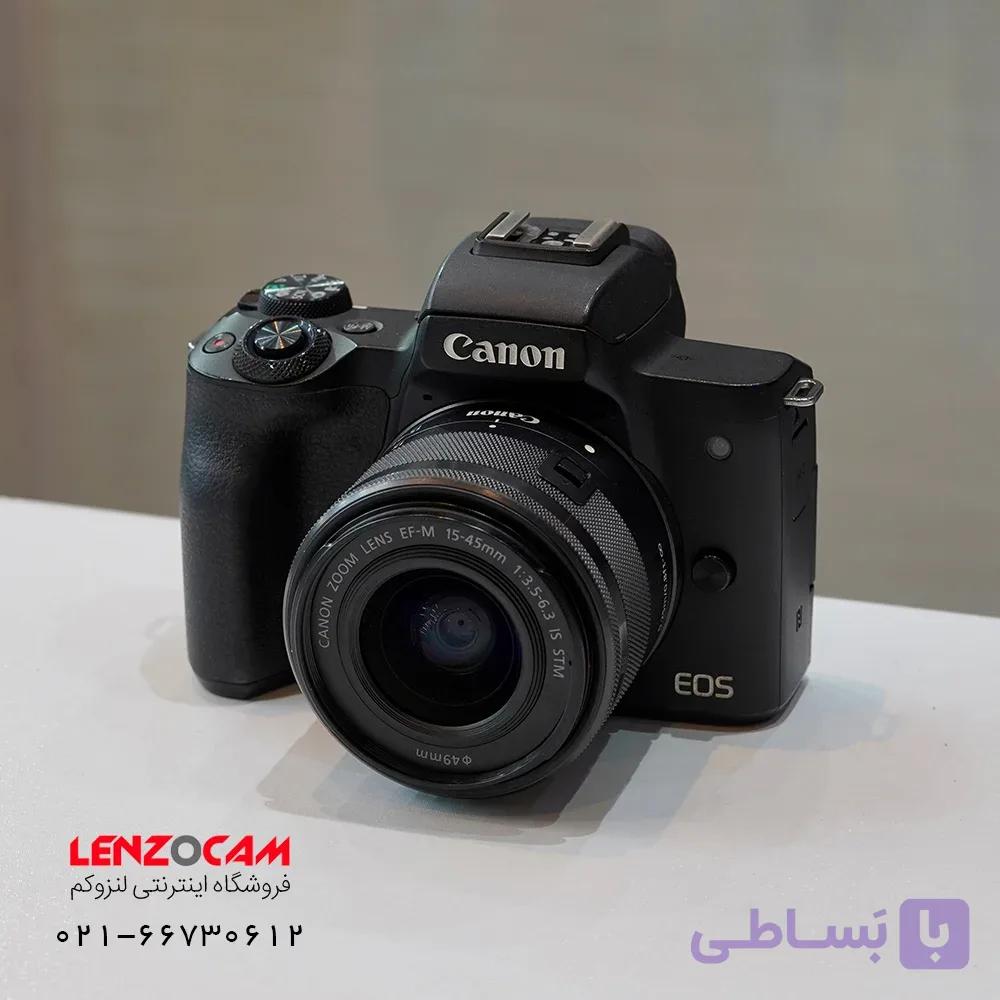 دوربین عکاسی دست دوم کانن Canon EOS M50 به همراه لنز 15-45mm IS STM — تصویر 1