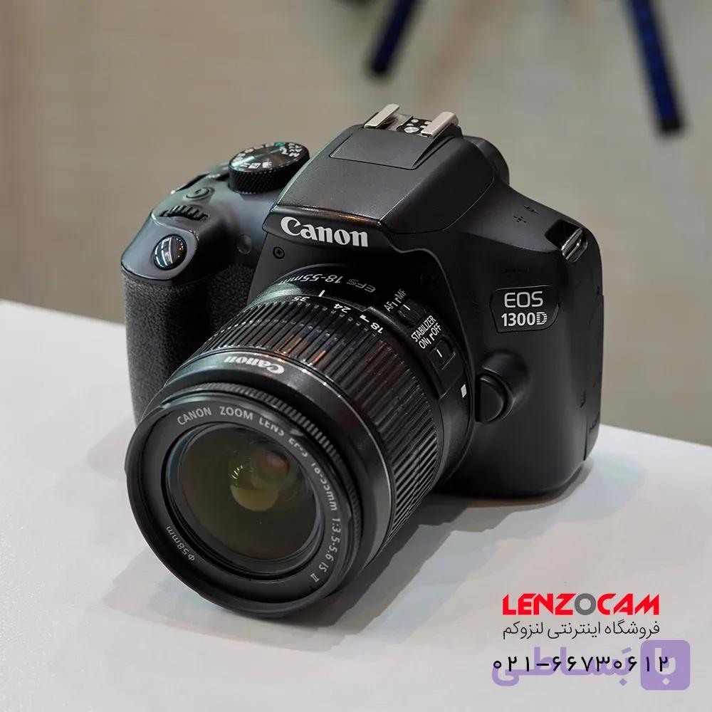 دوربین استوک Canon 1300D به همراه لنز 55-18 — تصویر 1