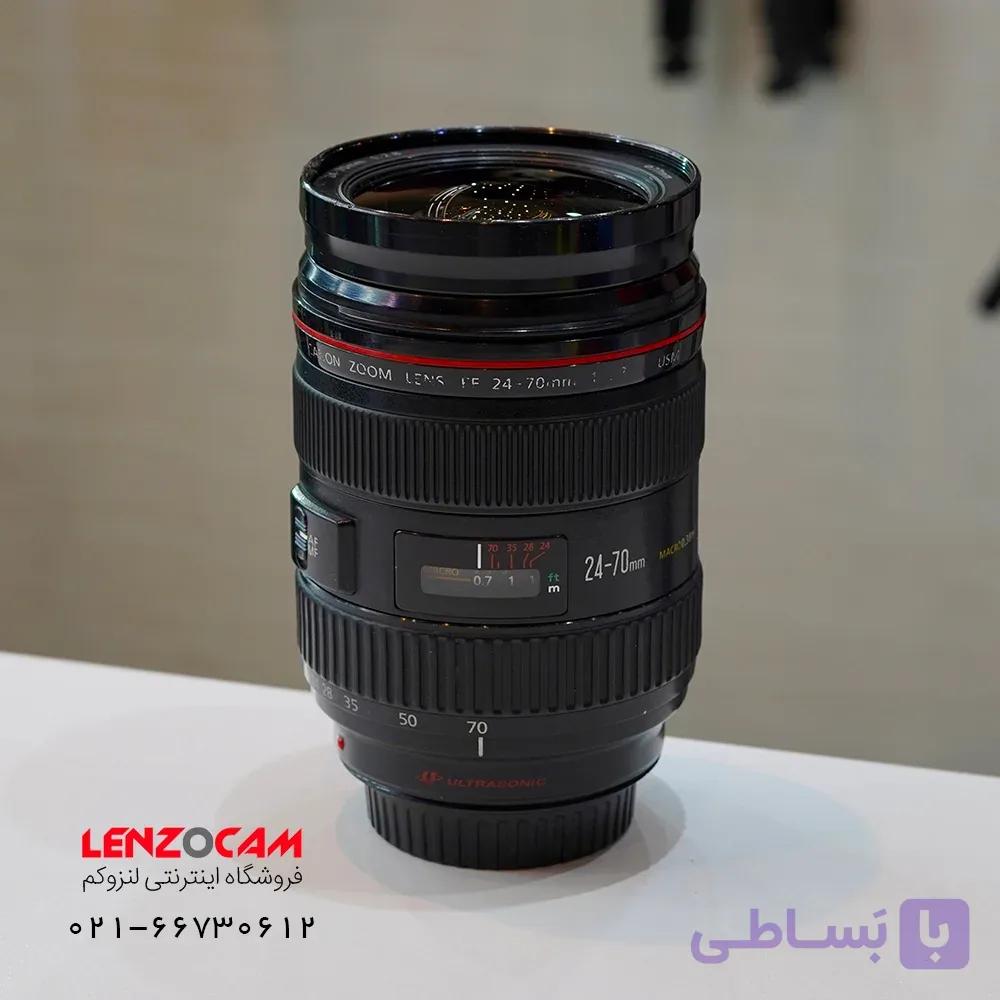 لنز استوک کانن Canon 24-70 f2,8 L — تصویر 1