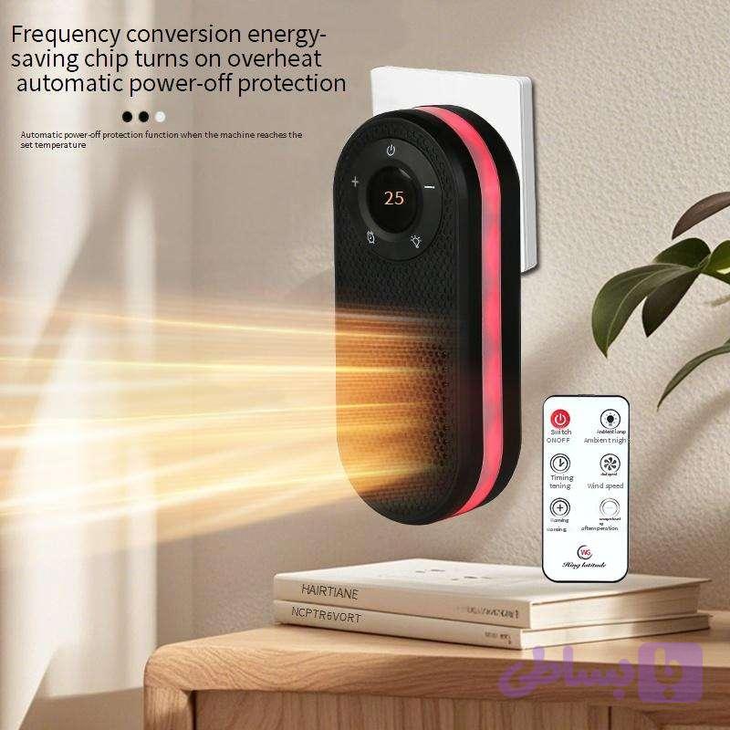 بخاری پریزی ریموت دار مدل WG-111 — تصویر 1