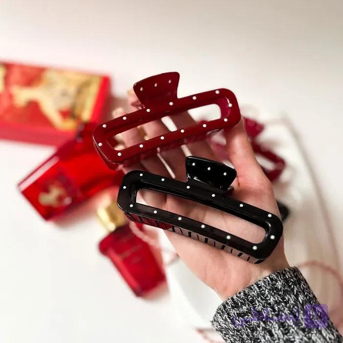 کلیپس ژورنالی مستطیل خال خالی — تصویر 1