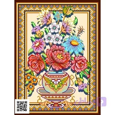 نقشه گلدان کلاسیک،8833 — تصویر 1