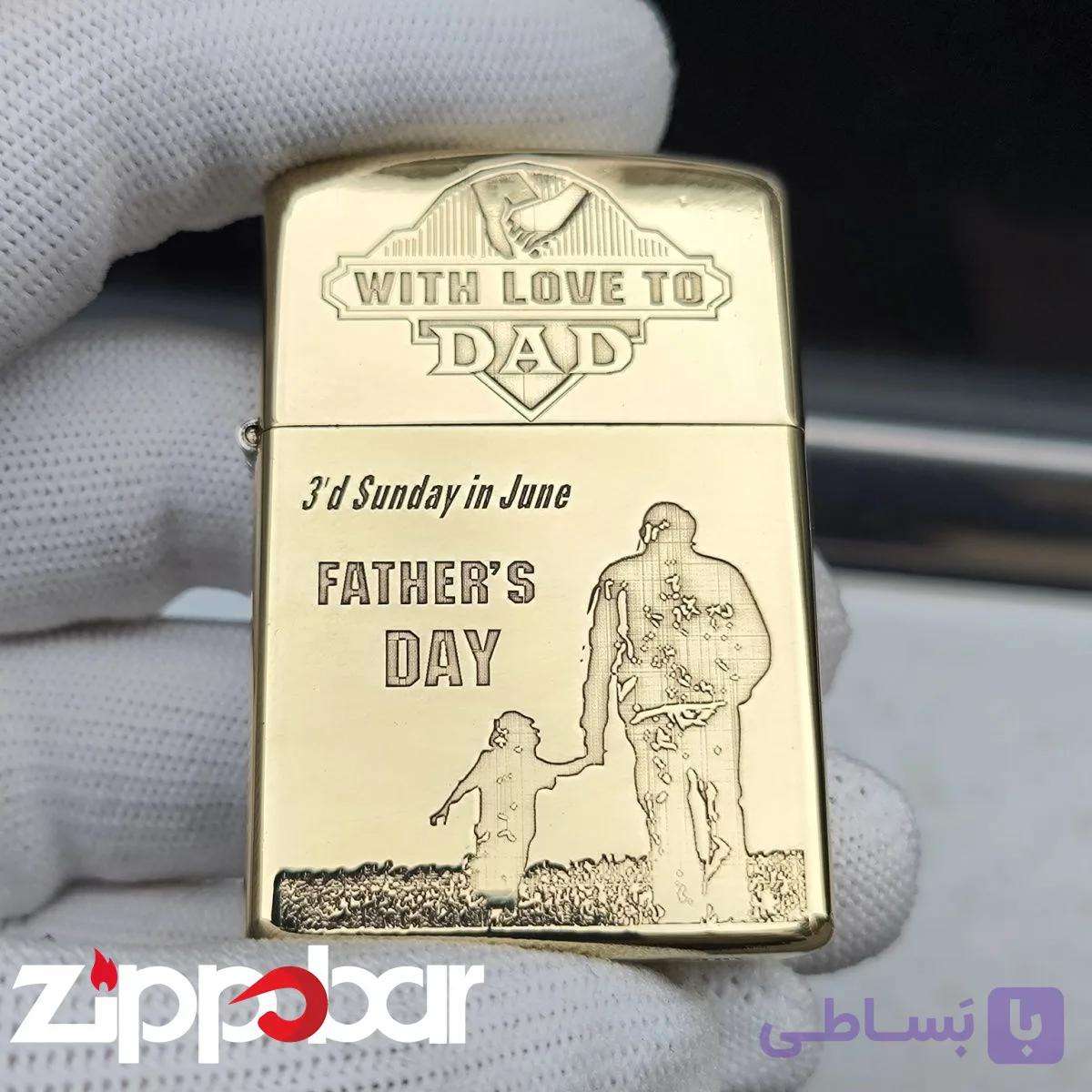 فندک بنزینی زورو طرح پدر zorro Father Design — تصویر 1