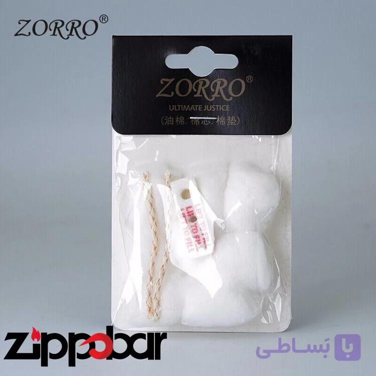 ست پنبه و نمد و فیتیله زورو – Zorro Cotton & Wick