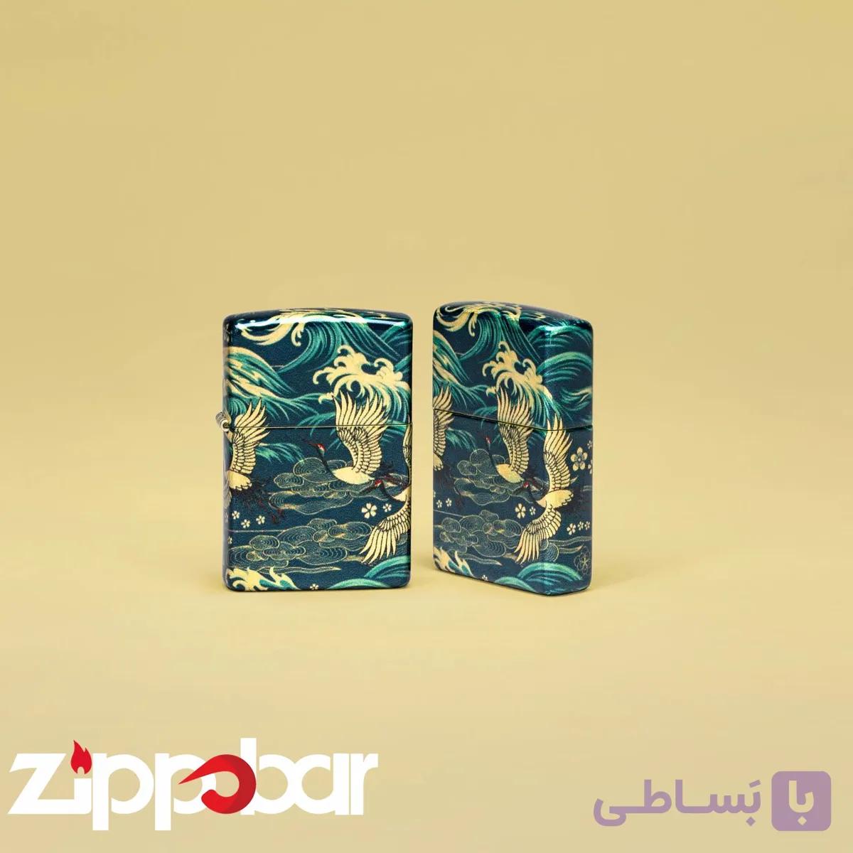 فندک زیپو اصل کد 48684 – Zippo 48684 Asian Bird — تصویر 1