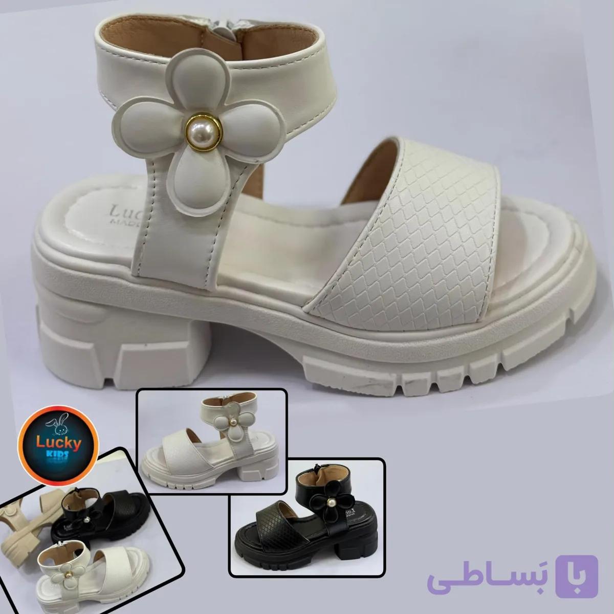 صندل طبی وارداتی پاشنه بلند دخترانه 3519