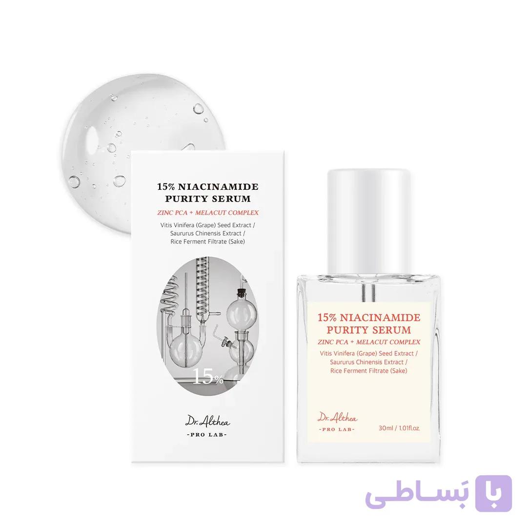 سرم نیاسینامید دکتر التیا 15% Dr.althea — تصویر 1