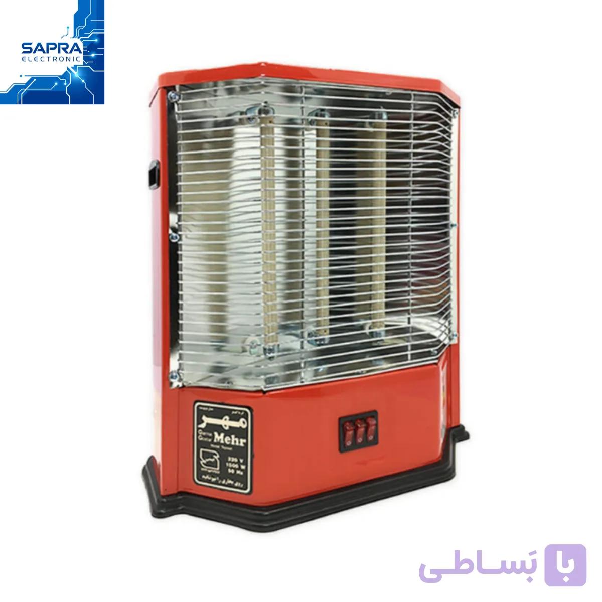 بخاری برقی 3 شعله گرما گستر مهر