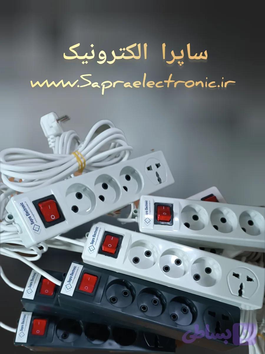 چند راهی برق 4 پریز مدل SP-S4101TC