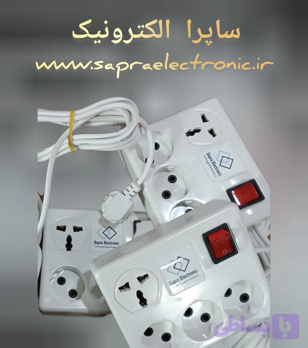 چند راهی برق 4 پریز مدل SP-S4101TM
