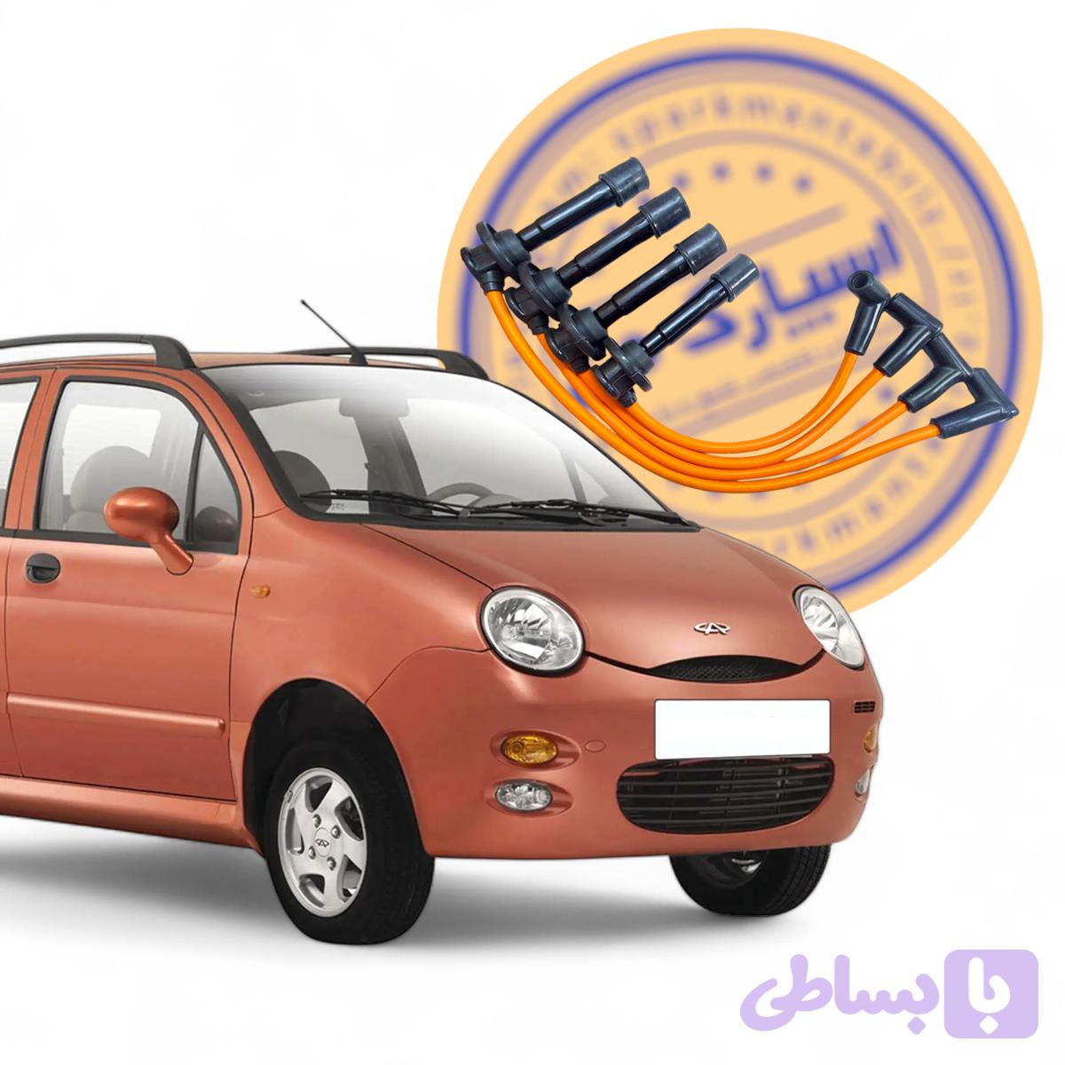 وایر شمع تقویتی ام وی ام ۱۱۰ چهار سیلندر اتومات سوکت برنجی مقاومت صفر