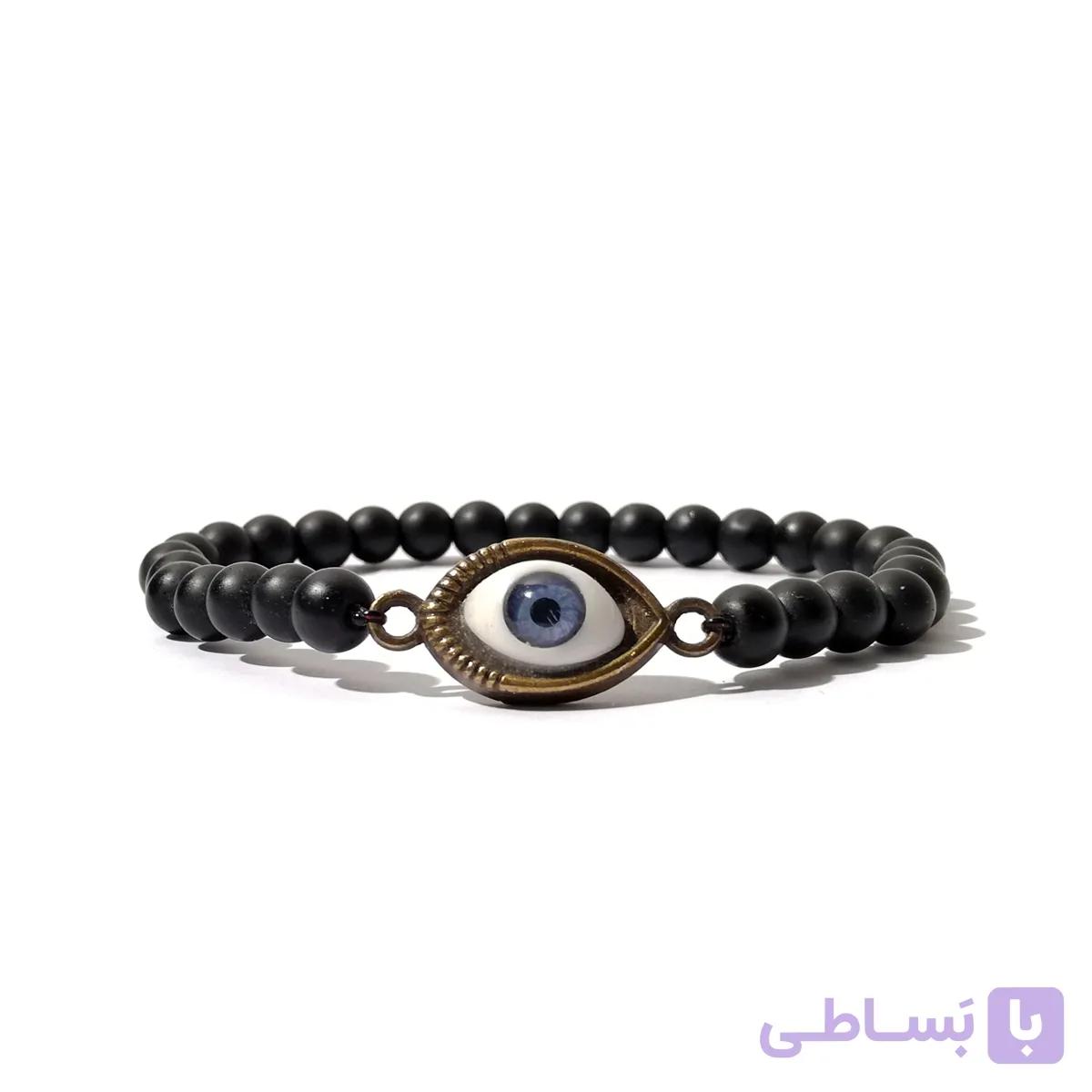 دستبند سنگی انیکس مات — تصویر 1