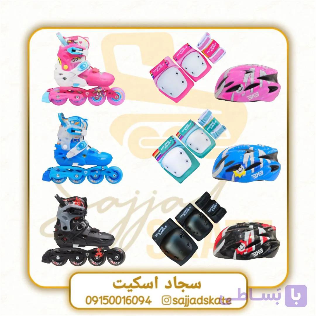 کفش اسکیت فلایینگ ایگل مدل L6 ال 6 Flying eagle چراغدار