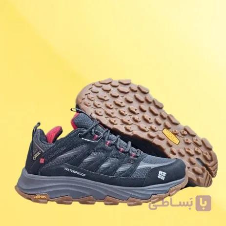 کفش کلمبیا مدل کرستوود Columbia Crestwood (مشکی-قرمز) — تصویر 1