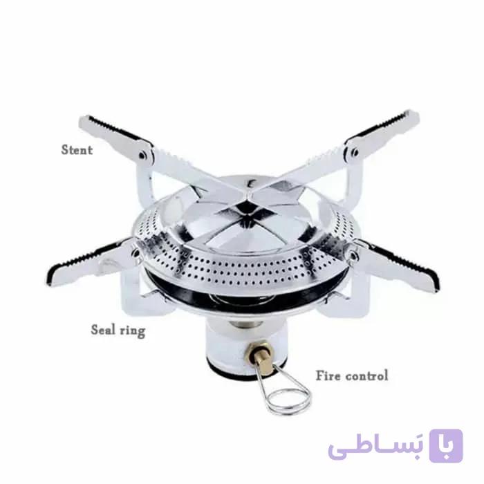 اجاق گاز کمپینگ پرتابل ADD GEAR بوتان – استیل ضدزنگ — تصویر 1