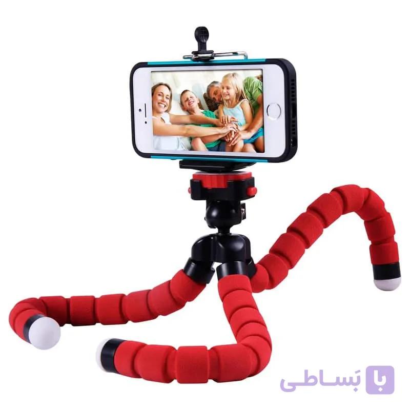 سه پایه موبایل انعطاف‌پذیر AKOAK | مینی تریپاد قابل حمل موبایل و دوربین — تصویر 1