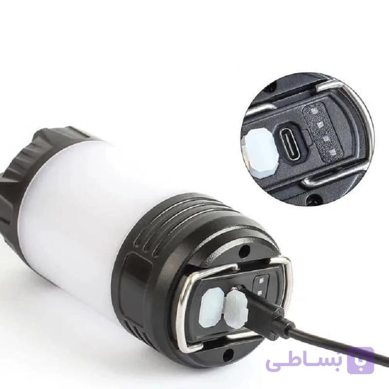 چراغ چادر سه حالته شارژی FLASHLIGHT — تصویر 1