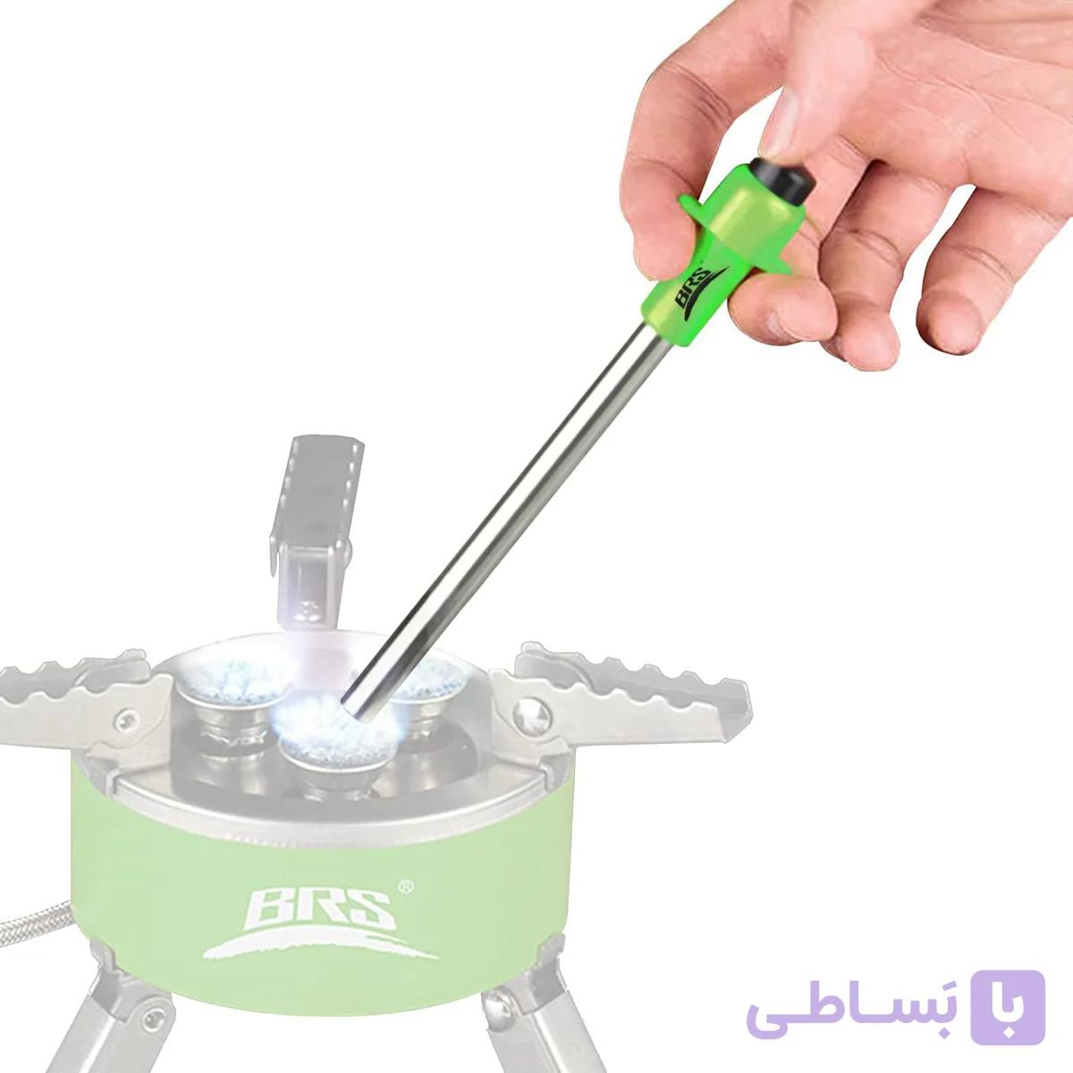 فندک جرقه‌زن BRS-191 | روشن کردن سریع و مطمئن اجاق در کمپ و طبیعت — تصویر 1