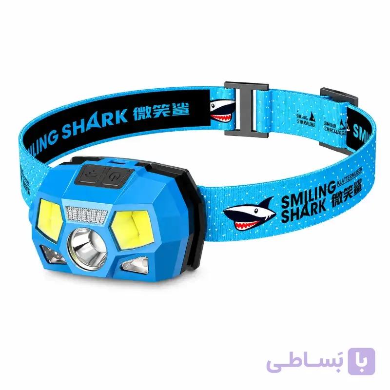 هد لایت اسمایلینگ شارک SMILING SHARK مدل K205 | سنسوردار، شارژی و ضد آب — تصویر 1