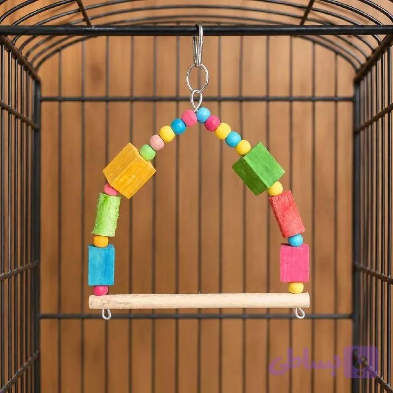 تاب چوبی با مهره تمام چوبی کوچک — تصویر 1