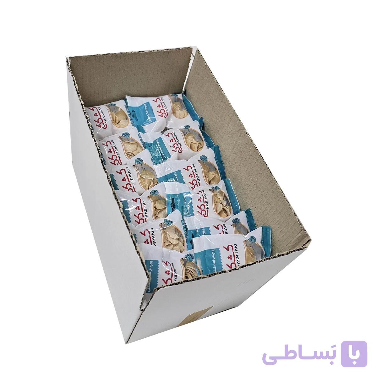 کشک چیپسی با طعم ساده نمکی| 25 گرمی(کارتن 70 عددی )