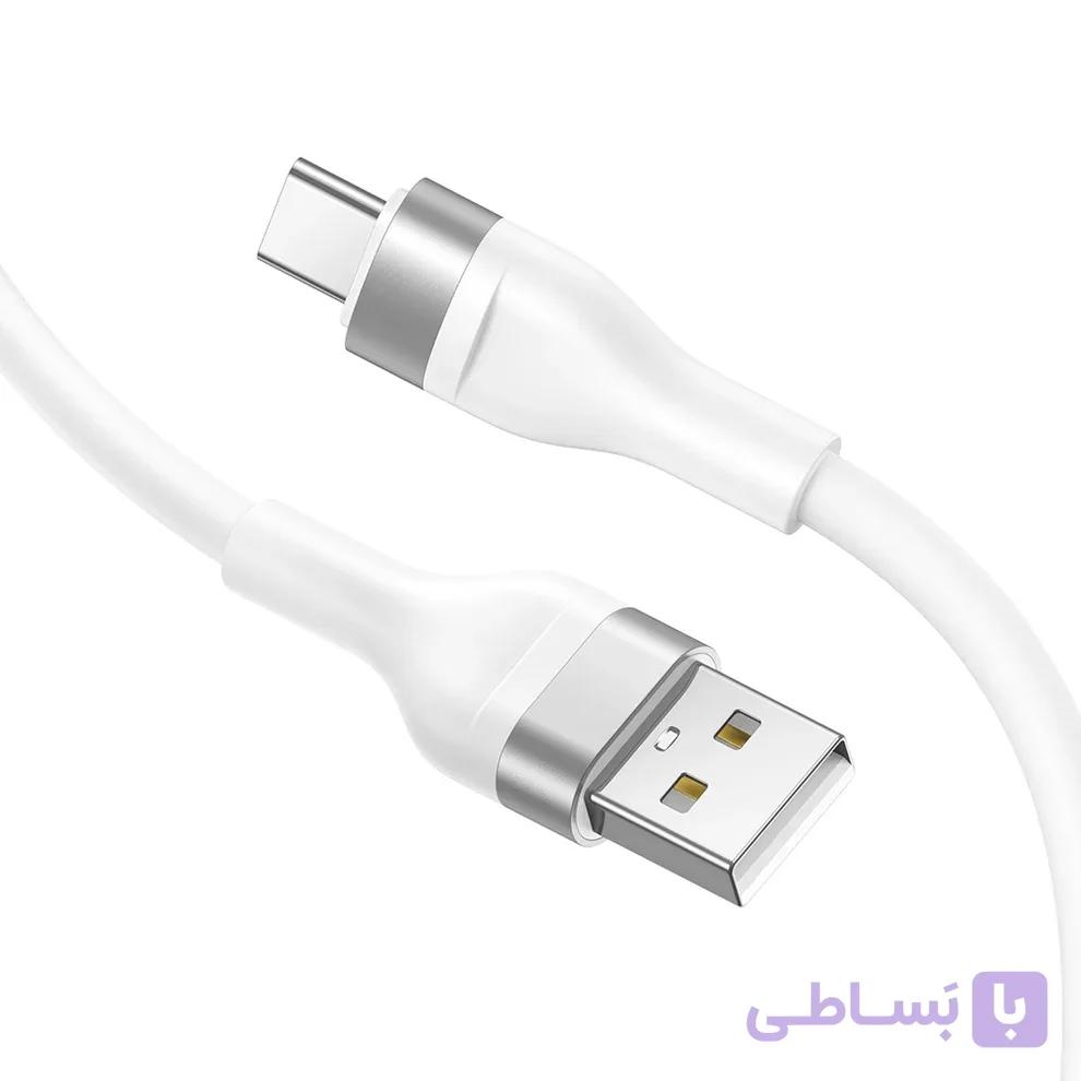 کابل یو اس بی به تایپ سی 2.4A لیتو مدل LD02C — تصویر 1