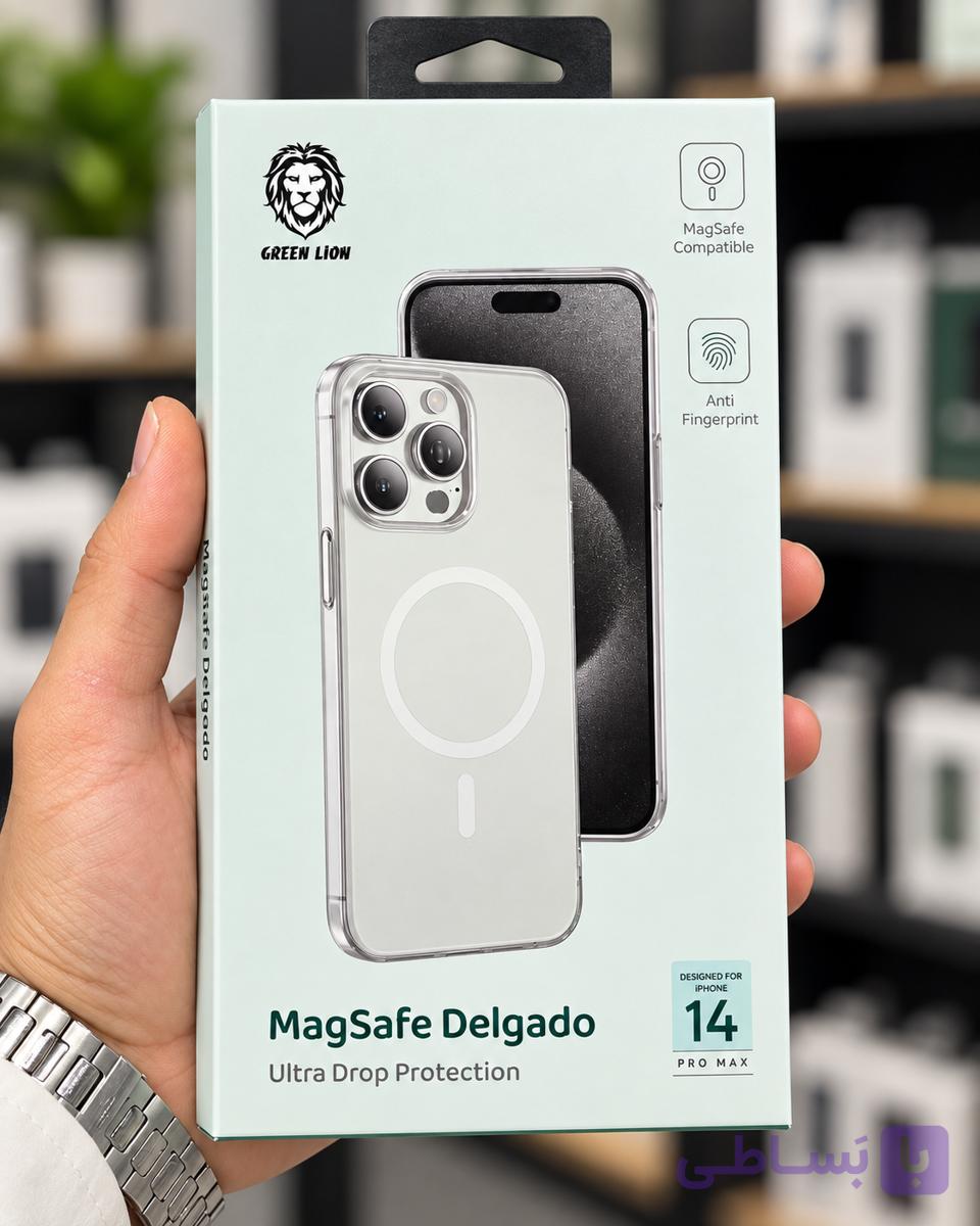 قاب آیفون 14 پرو مکس گرین لاین MagSafe Delgado؛ ترکیب طراحی ظریف و محافظت حرفه‌ای