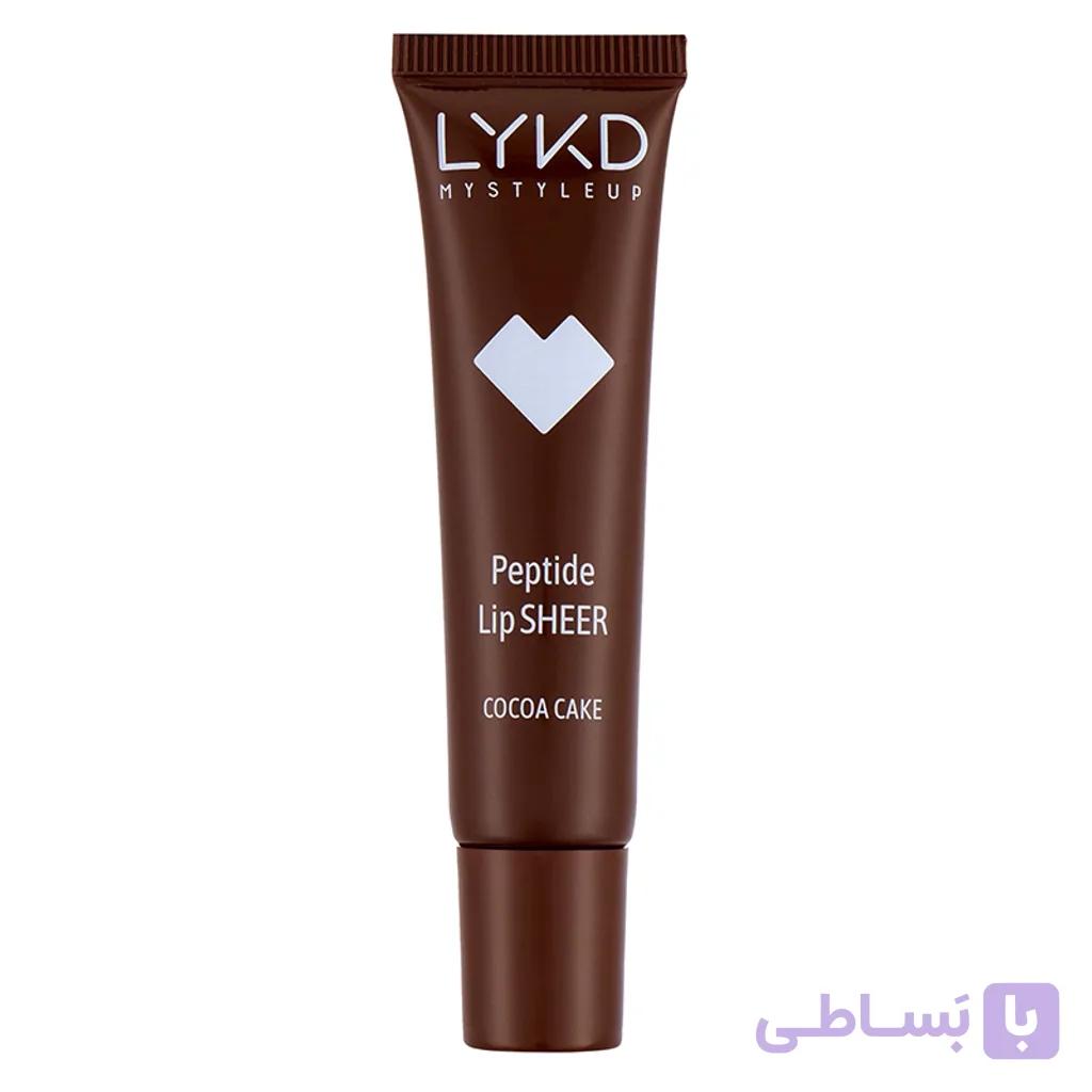 لیپ گلاس کاکائویی لایکد رنگ 199 Cacao Cake — تصویر 1
