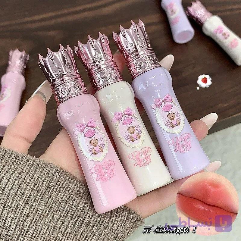 رژلب مایع پرنسسی دوپ فلاورنوز gege bear رژلب مایع سلطنتی پرنسسی — تصویر 1