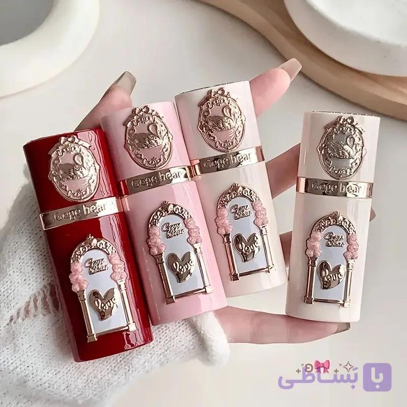 رژگونه سلطنتی gege bear دوپ فلاورنوز رژگونه مایع پرنسسی — تصویر 1