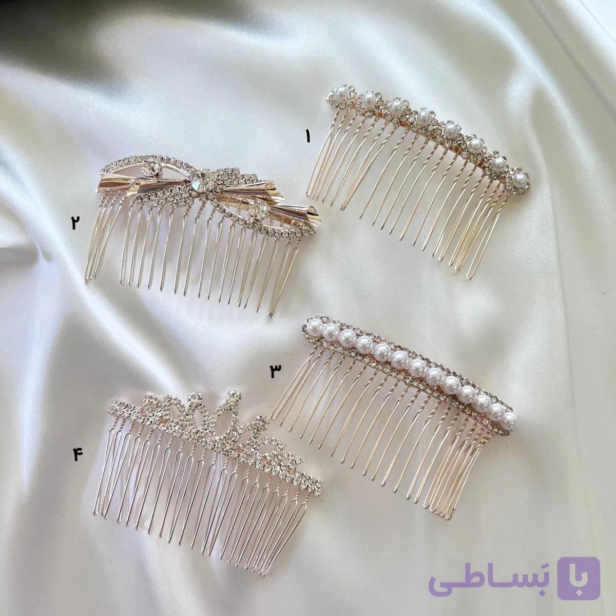 شانه مو نگین دار اعلا