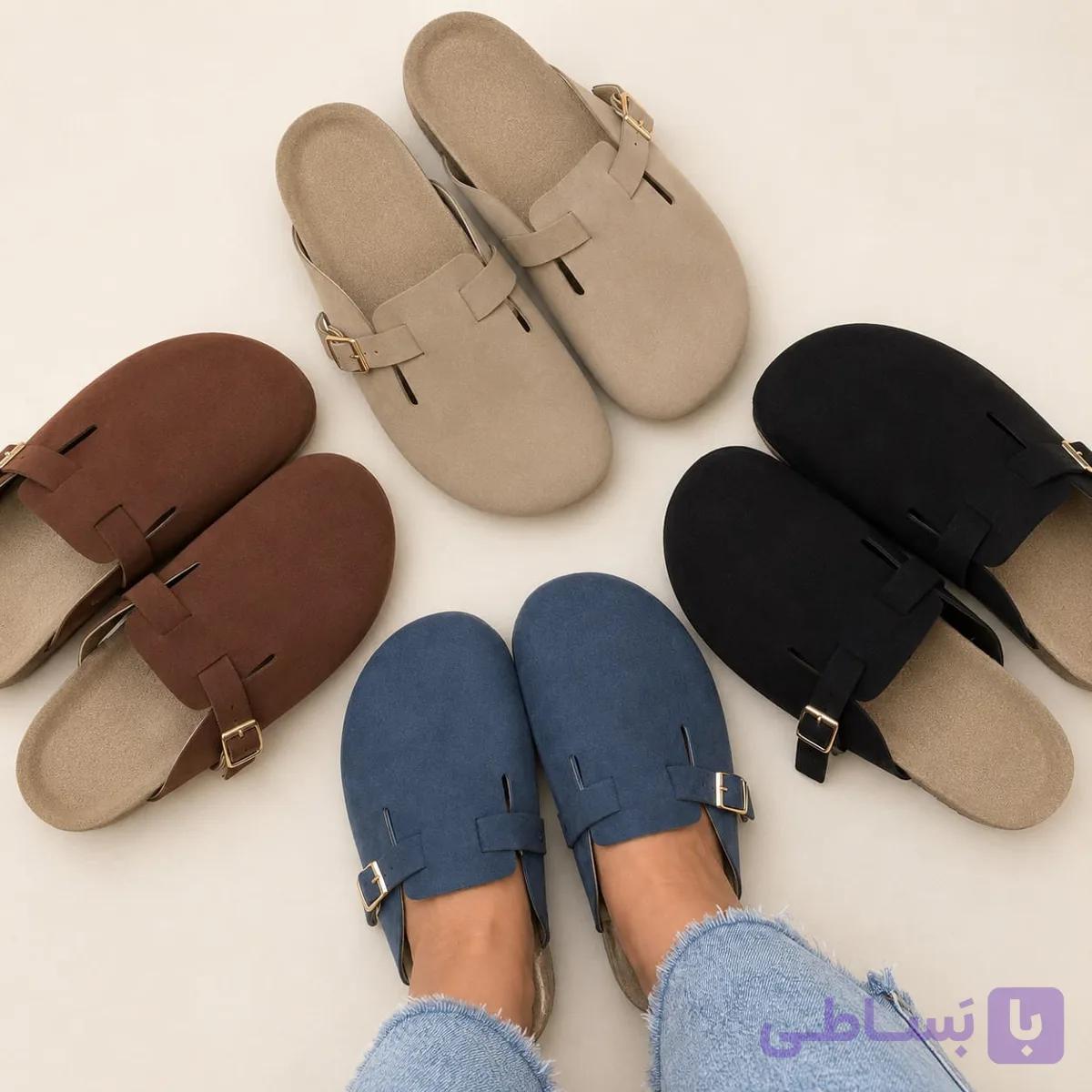 اسلیپر Birkenstock مدل stussy — تصویر 1