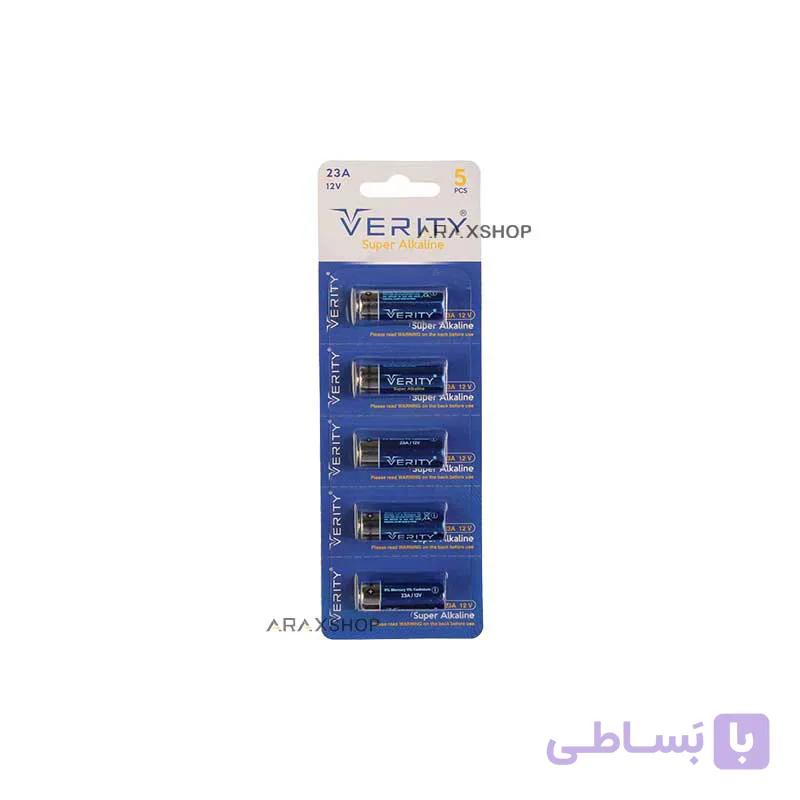 باتری 23A سوپرآلکالاین وریتی verity بسته تکی — تصویر 1