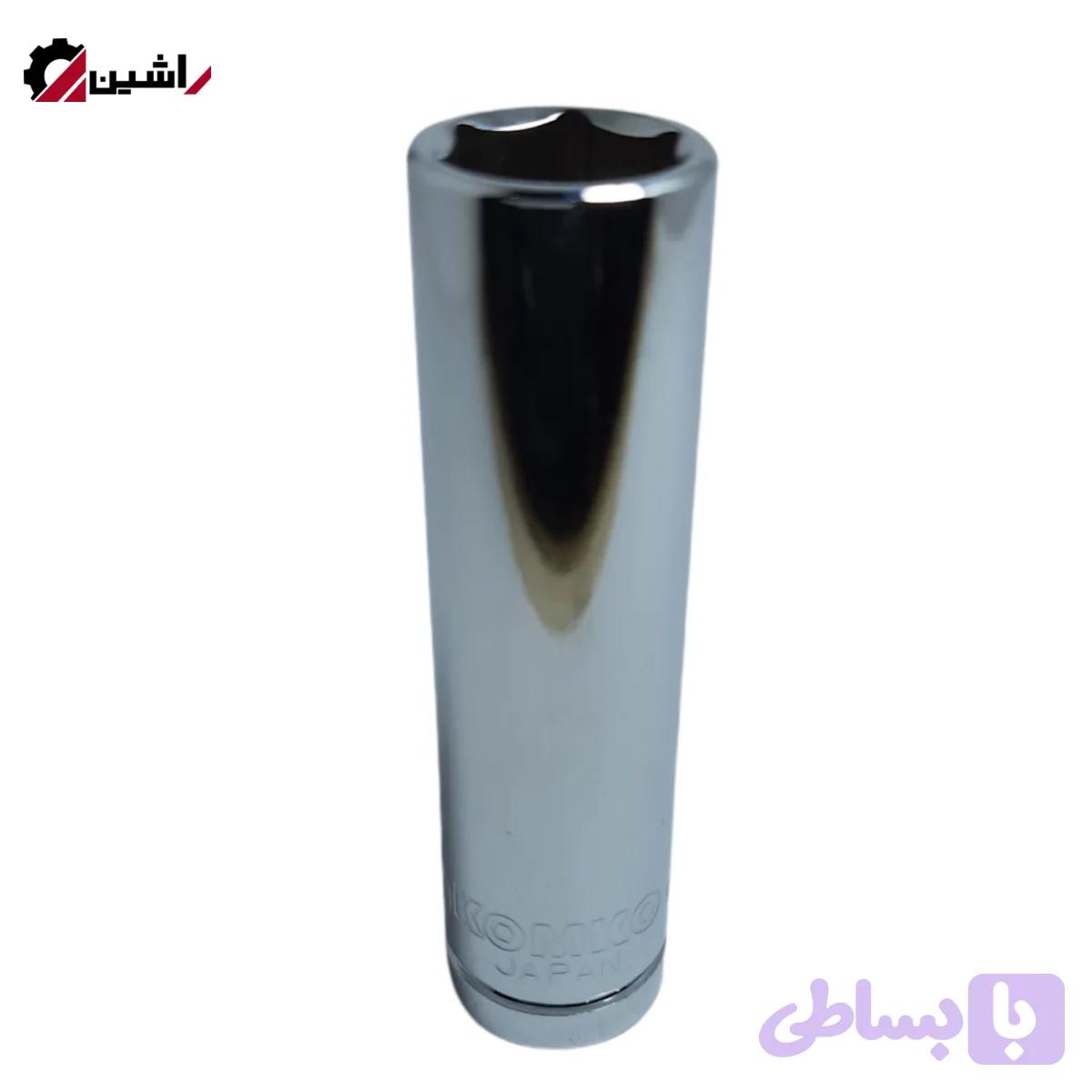 بکس12 درایو3/8 بلند (کروم) 6 پر برند کومکو KOMKO — تصویر 1