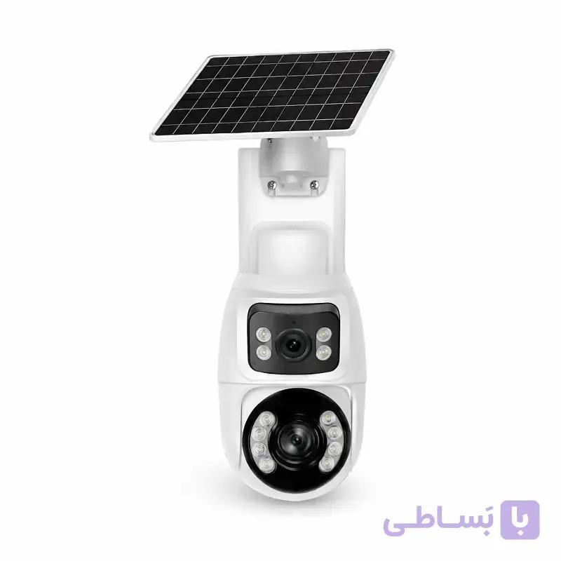 دوربین مداربسته 4G/Solar PTZ دو لنز ریویژن مدل 762-IPG-10X-S2-N11