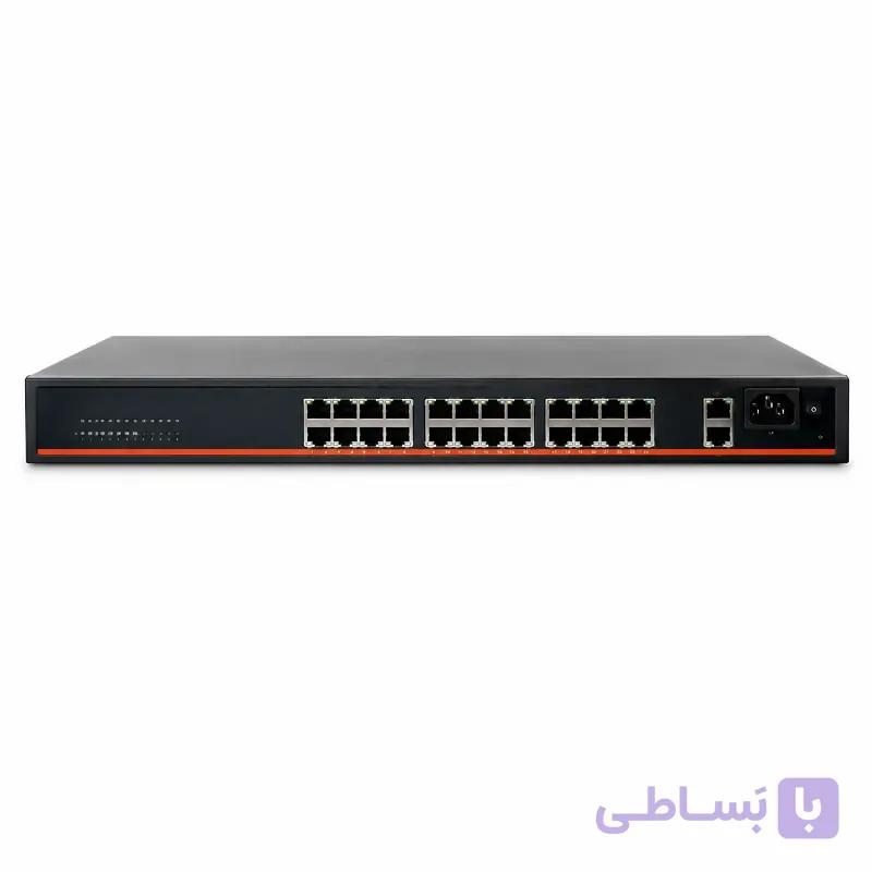 سوئیچ POE ریویژن مدل RN-S21-24G1S بیست و چهار پورت مدیریتی