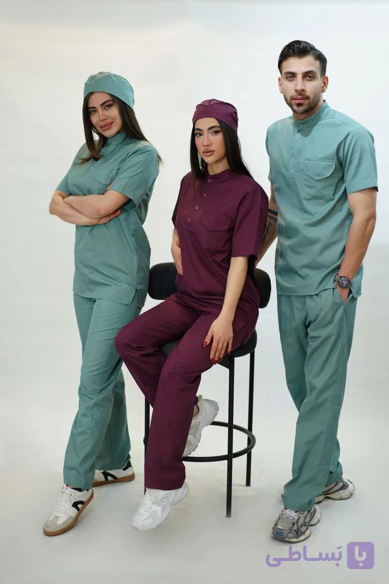 اسکراب تک کد 205 unisex (مناسب خانم ها و آقایان) برند شکوه دندان — تصویر 1