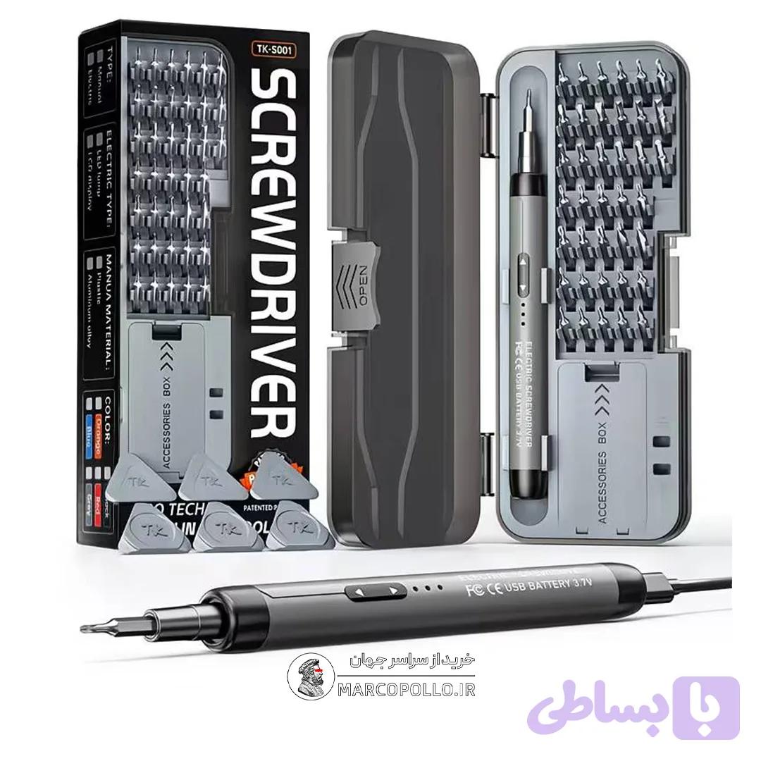 پیچ گوشتی 46 سری شارژی TK-S001 — تصویر 1