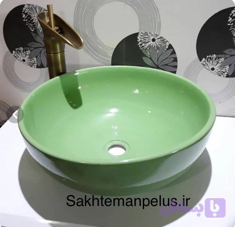 سنگ روشویی رنگی مدل ۰۰۱