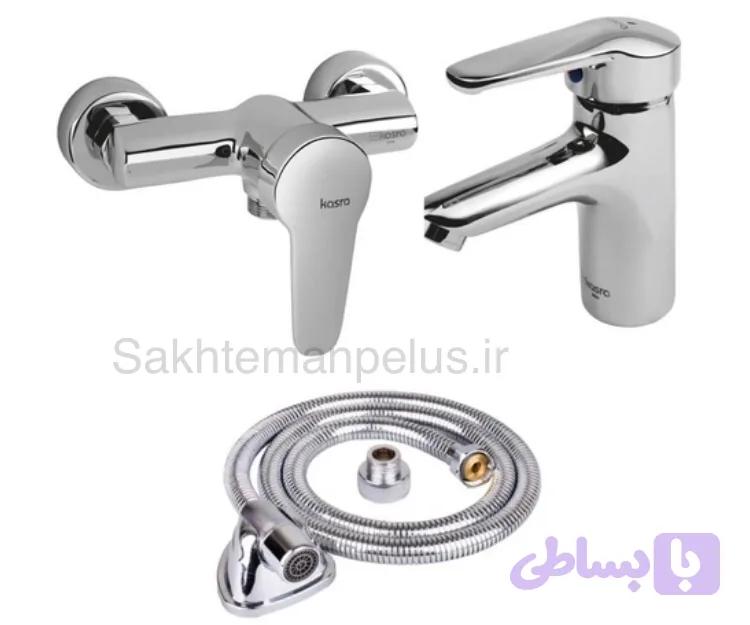 ست ۳عددی شیرآلات کسری مدل آبتین کروم