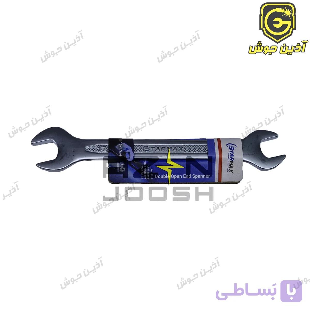 آچار دوسر تخت سایز 17-16 استارمکس Starmax
